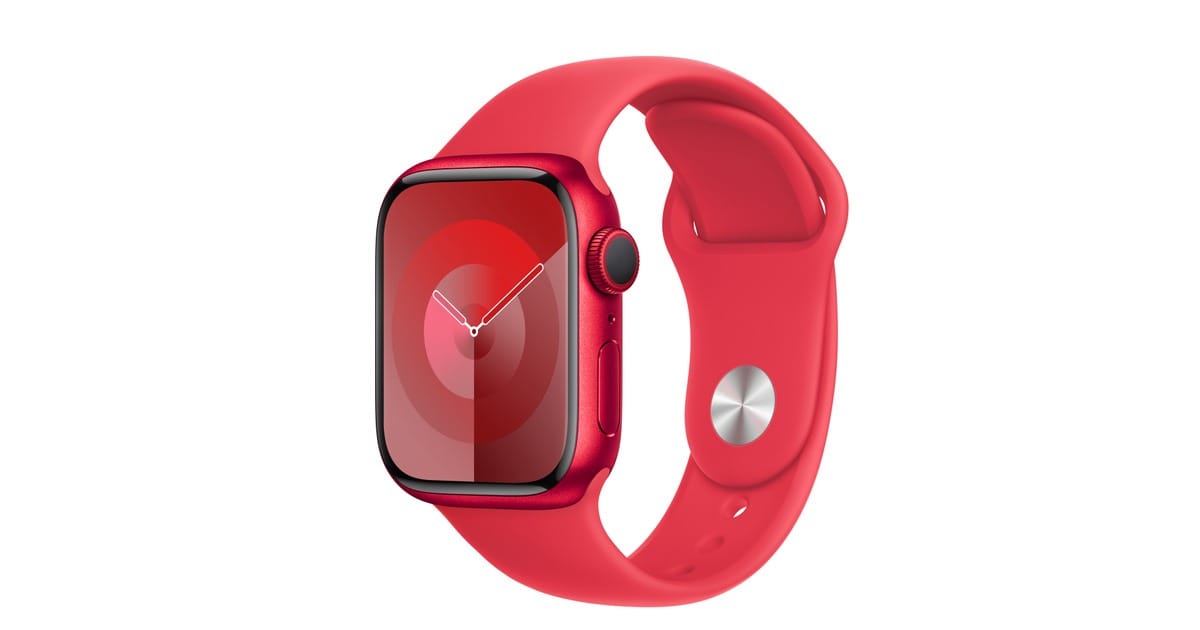 Introducing The Striking & Stunning Red Apple Watch Series 9