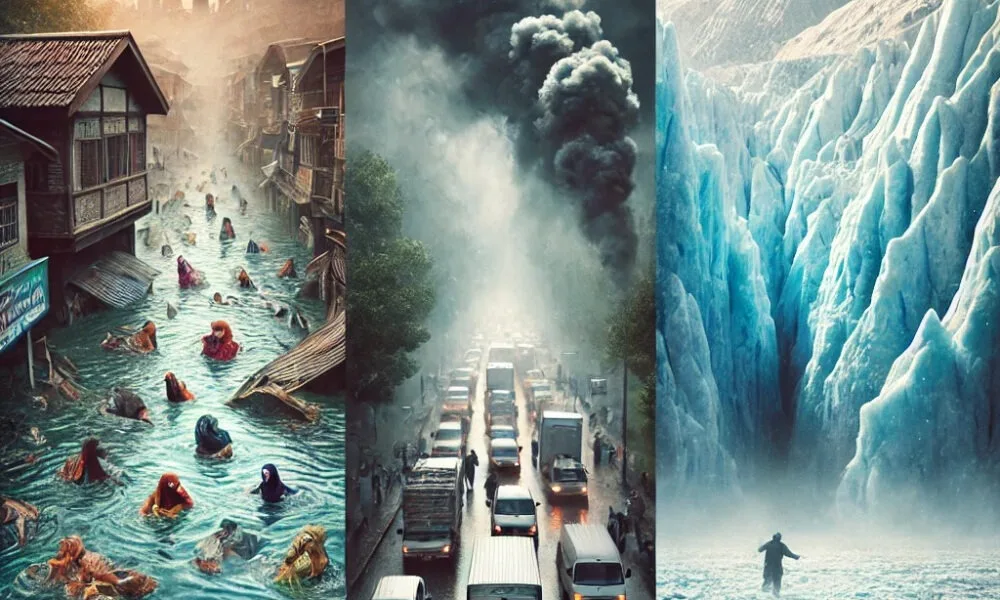 “Climate change impact in Pakistan 2025: Floods, droughts, and glacier melt threaten survival”